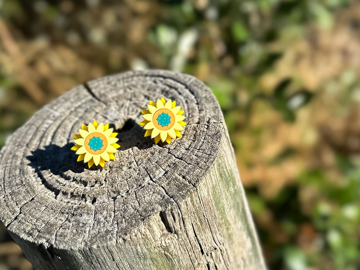 Sunflower Stud