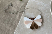 Flourish Necklace Little Geraldine Pink and Rose Gold