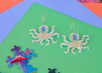 Octopus Geo Hoops Little Geraldine Iridescent