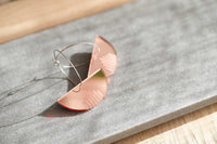 Semi-Circle Hoops Little Geraldine Rose Gold