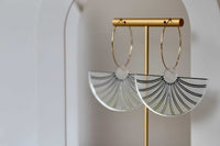 Statement Fan Dangles Little Geraldine
