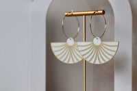 Statement Fan Dangles Little Geraldine