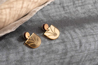 Sun Ray Dangles Little Geraldine Gold