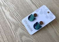 Sun Ray Dangles Little Geraldine Teal