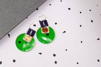 Retro Disc Statement Dangle