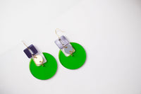 Retro Disc Statement Dangle