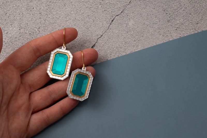 Emerald Earrings