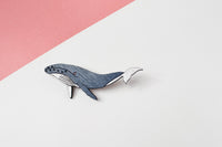 Humpback Whale Brooch