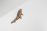 Humpback Whale Brooch