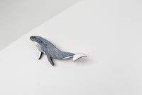 Humpback Whale Brooch