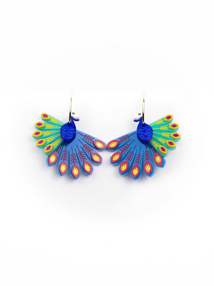 Peacock Statement Hoops