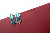Pinstripe Earrings