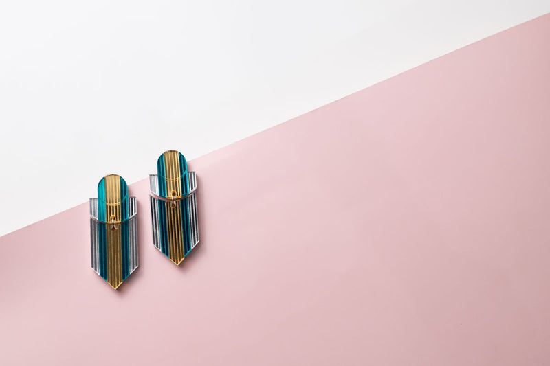 Pinstripe Earrings