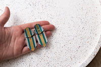 Pinstripe Earrings