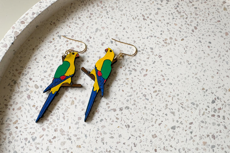 Regent Parrot Earrings
