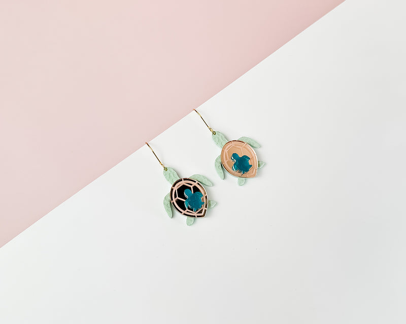 Turtle Earrings