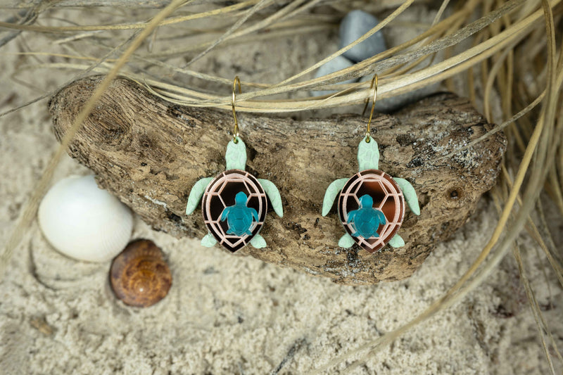 Turtle Earrings