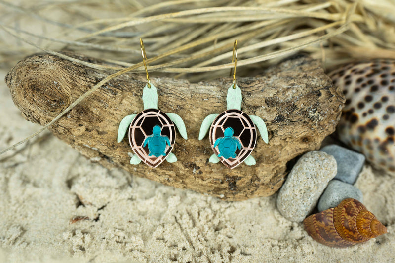 Turtle Earrings