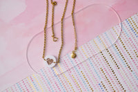 Glitter Heart Necklace