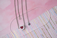 Glitter Heart Necklace