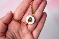 Glitter Heart Necklace