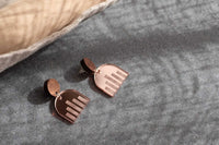 Empire Dangles Little Geraldine Rose Gold 