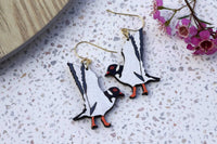 Hooded Plover Earrings Little Geraldine 