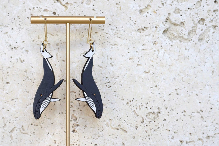 Humpback Whale Earrings Little Geraldine 