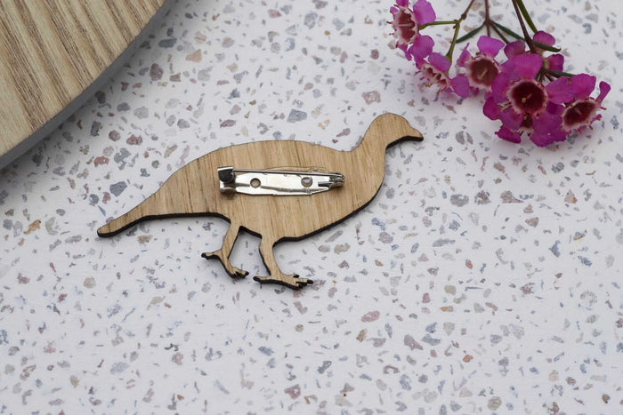 Malleefowl Brooch Little Geraldine 