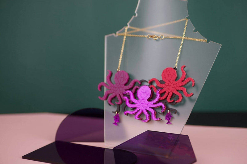 Seconds - Octopus Necklace Little Geraldine 