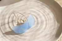 Semi-Circle Hoops Little Geraldine Frosted Blue 